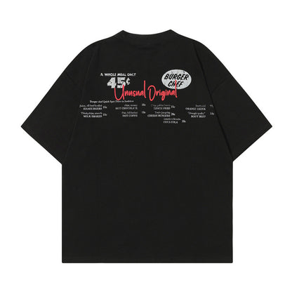 Camping-T-Shirt mit Print – locker geschnitten – Unisex (Damen & Herren)