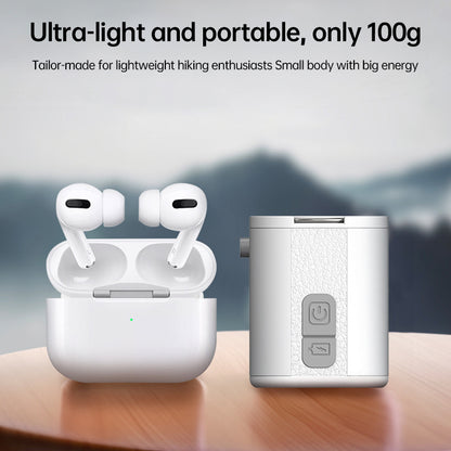 Mini-Elektropumpe zum Aufblasen/Entleeren von Luftmatratzen & Schwimmringen – tragbar, ideal fürs Camping