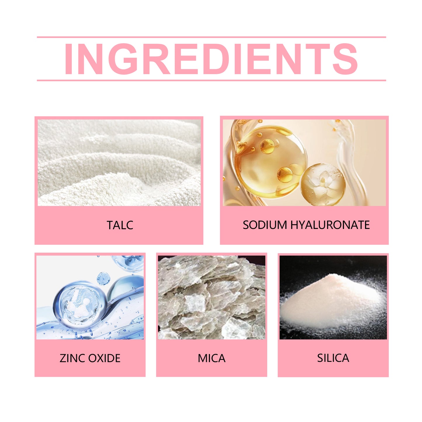 EELHOE Setting Powder mit Pinsel (Beige) – natürliches, leichtes Finish (trocken & nass anwendbar)