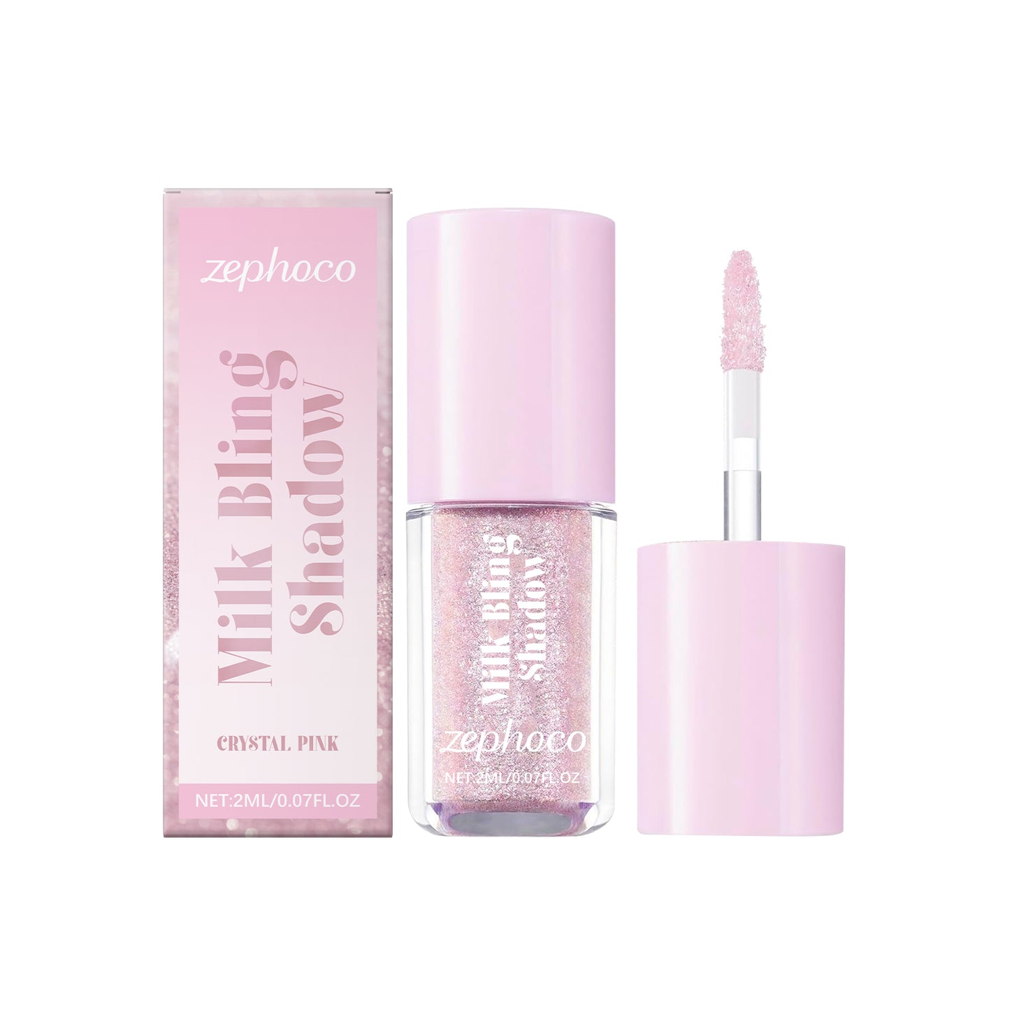 zephoco Color Pearl Liquid Eyeshadow – Schimmernder Liquid-Lidschatten (Long-Lasting Highlight)