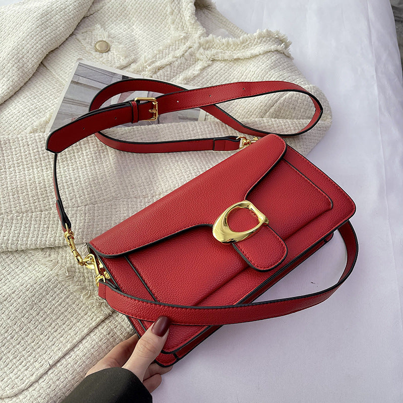 Damen-Achsel-/Unterarmtasche – stilvoll und vielseitig; modische Schultertasche, Crossbody-/Umhängetasche, kleine Square Bag (kleine quadratische Tasche).