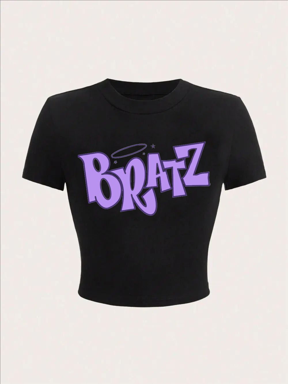 Modisches Sommer-Top mit Buchstaben-Print – figurbetontes, kurzärmeliges T-Shirt im „Spicy Girl“-Style (casual & bequem)