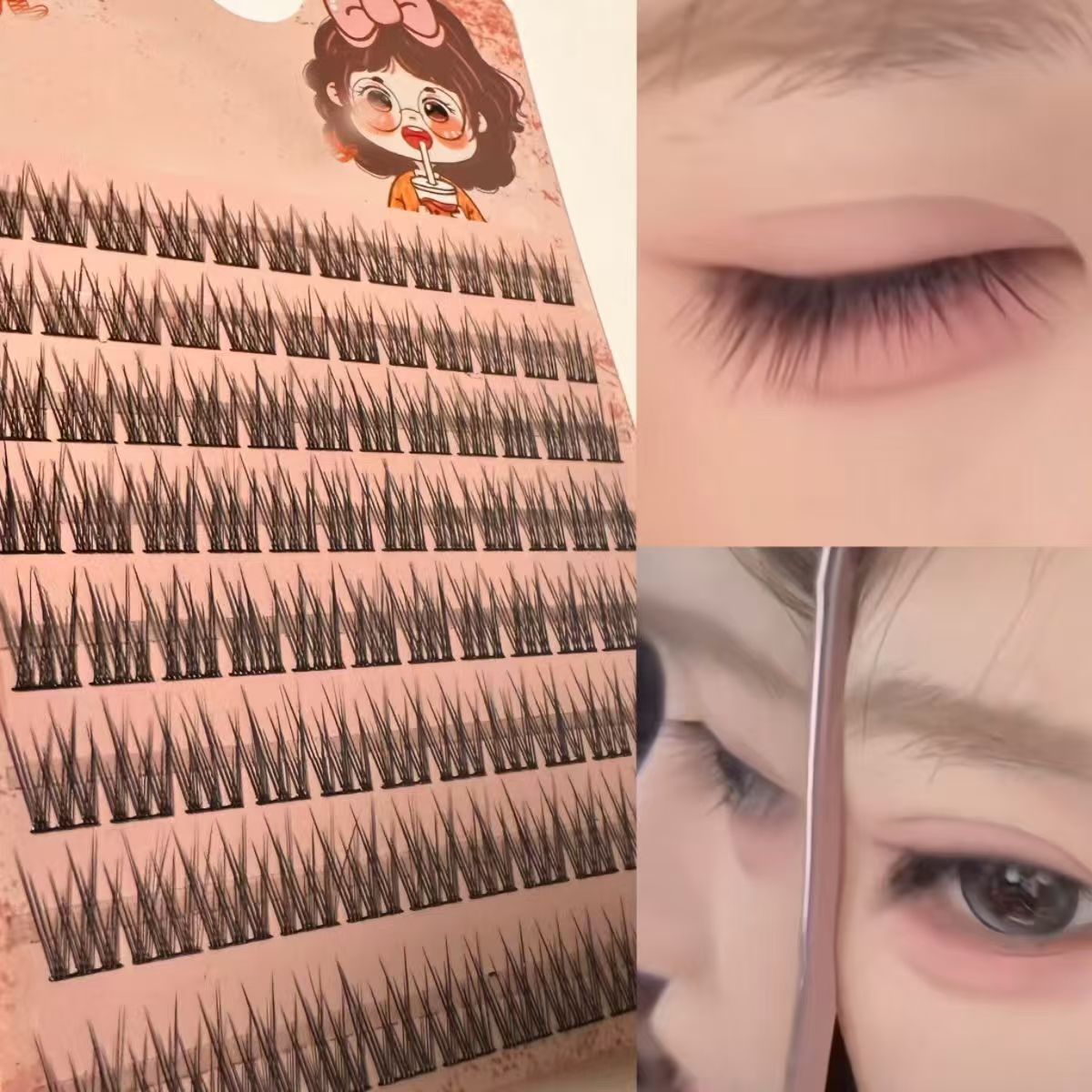 Sunflower Comics „Pure Desire“ – Künstliche Wimpern im natürlichen Thick-Look (Segment-Set)