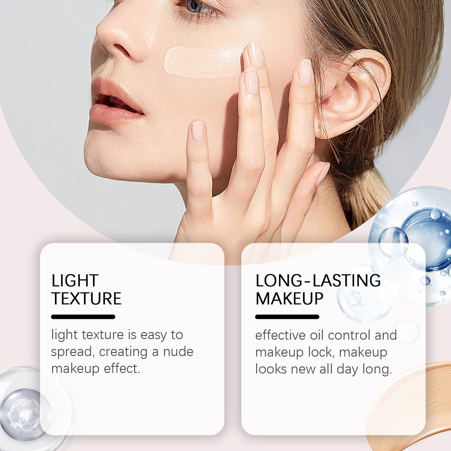 EELHOE Light Moisturizing Liquid Foundation – Leichte, feuchtigkeitsspendende Foundation