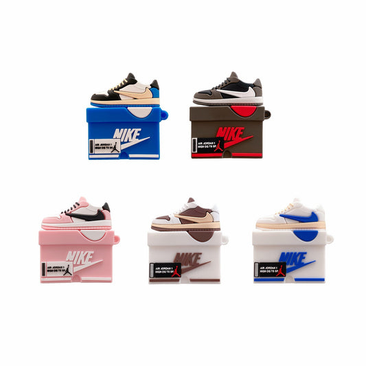 3D Design Hülle für AirPods Pro – kreativer Shoe-Box Look, Protective Cover