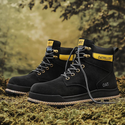 Herbst-/Winter-Neuheit: High-Top Retro-Workwear Martin Boots für Herren