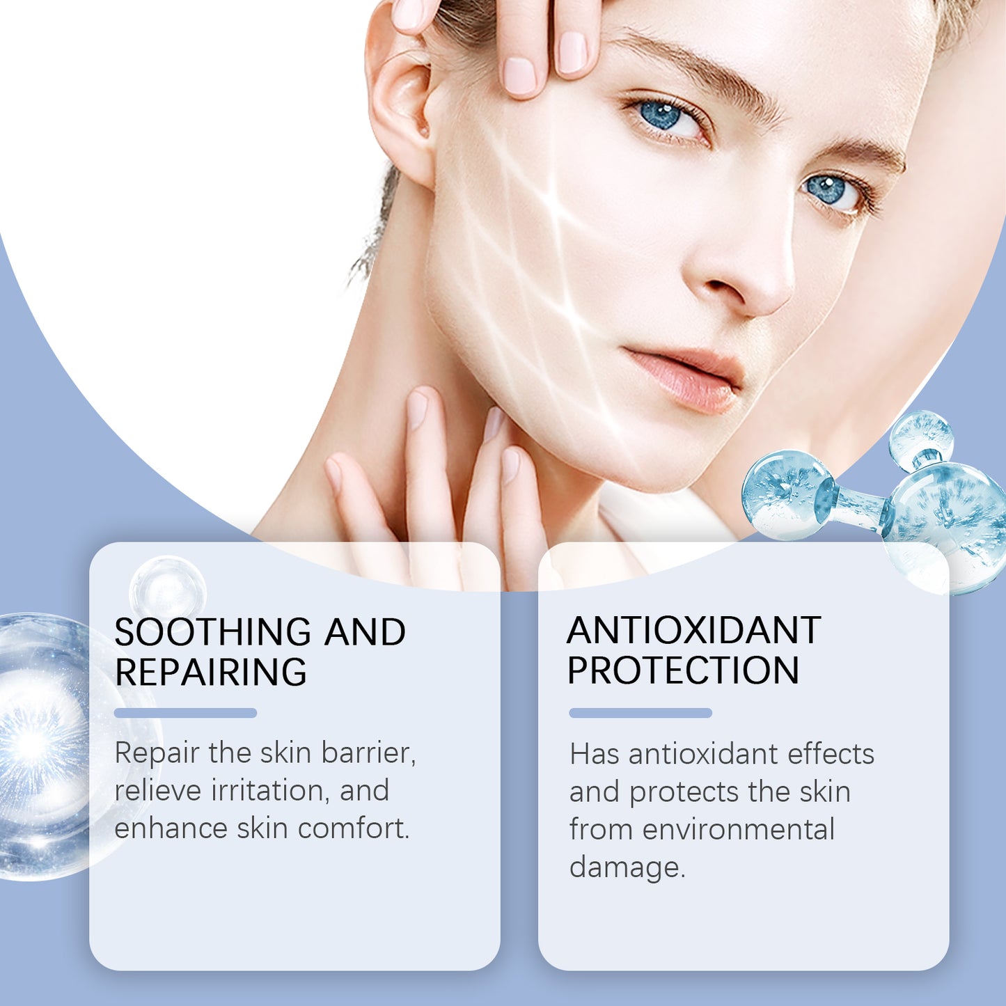 West&Month Gletscherwasser Soothing Pads – feuchtigkeitsspendend, beruhigend, pflegend