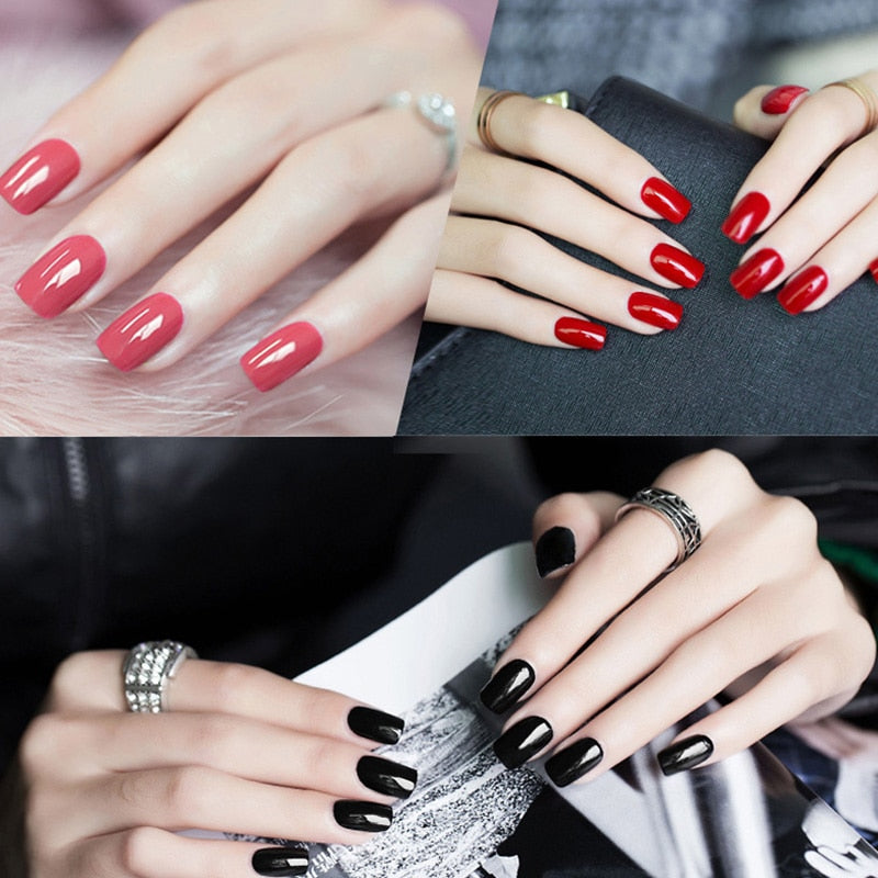 ROSALIND Gel Polish Set – Semi-Permanent UV/LED Gel Nagellack + Top Coat (Soak Off) | Maniküre & Nail Art