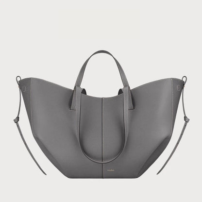 Leder-Beuteltasche / Bucket Bag – Handtasche