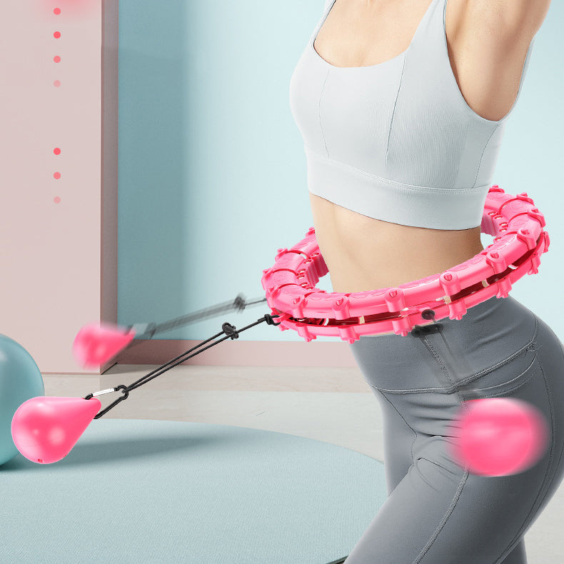 Hula-Hoop-Fitnessgerät – Taillen-Trainer / „Abnehm-Tool“ zur Figurformung.