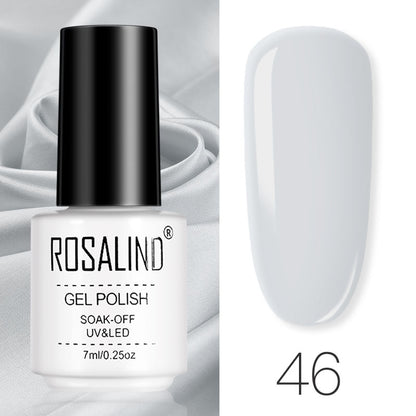 ROSALIND Gel Polish Set – Semi-Permanent UV/LED Gel Nagellack + Top Coat (Soak Off) | Maniküre & Nail Art