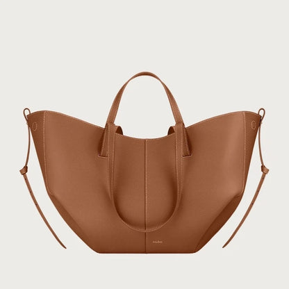 Leder-Beuteltasche / Bucket Bag – Handtasche
