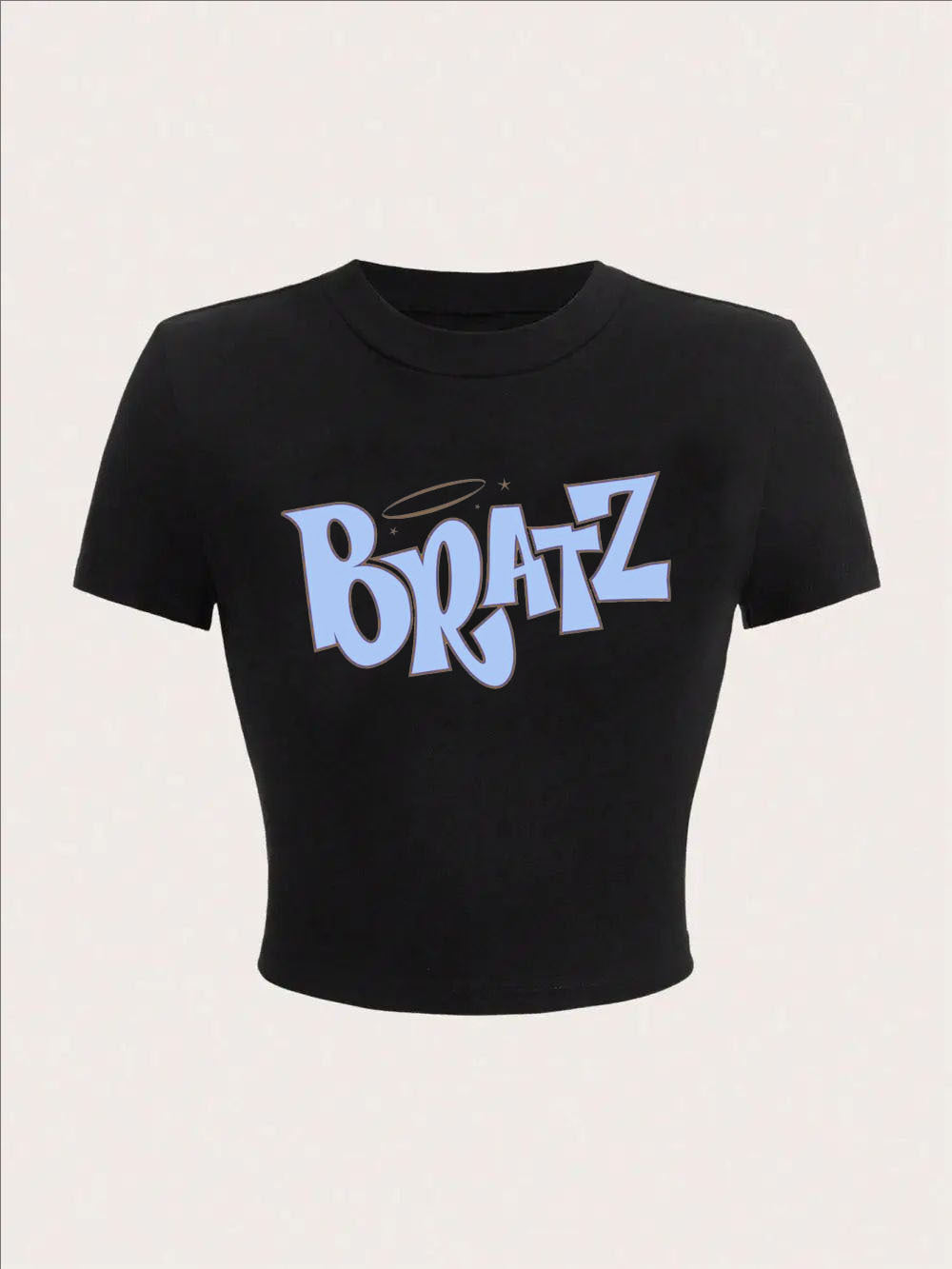 Modisches Sommer-Top mit Buchstaben-Print – figurbetontes, kurzärmeliges T-Shirt im „Spicy Girl“-Style (casual & bequem)