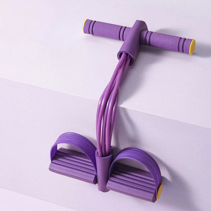 6-in-1 Multifunktionales Widerstandsband-Set für Ganzkörpertraining.