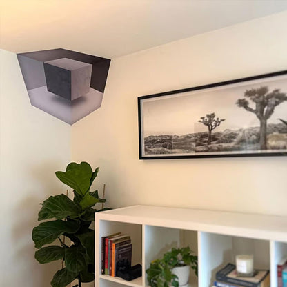 3D Kreative Wandsticker – Reality-Remodeling Illusionskunst für „unmögliche“ Ecken, Wohn- und Wanddekoration.