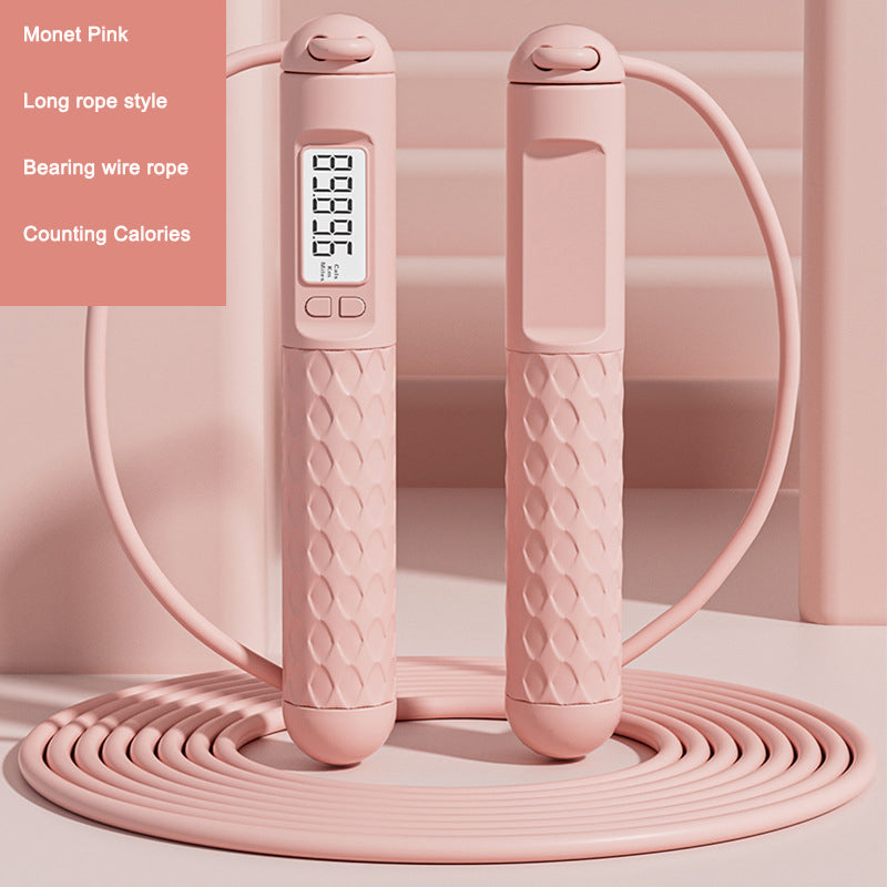 Fitness-Springseil für Training und Gewichtsabnahme – mit Zählfunktion; ideal für Erwachsene zum gezielten Ausdauer- und Fatburn-Workout.