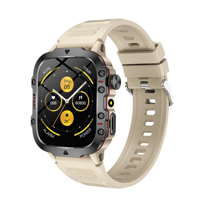Smart Sports Outdoor Smartwatch / Fitness-Tracker H19 – mit Herzfrequenzmessung, Schrittzähler und Schlaftracking; Bluetooth-Anrufe, kompatibel mit iOS.