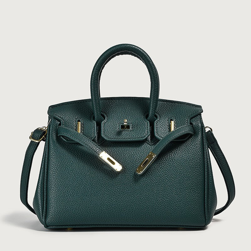 Vegan Leather Tote Bag für Damen – PU-Handtasche mit Top Handle, Luxus-Look