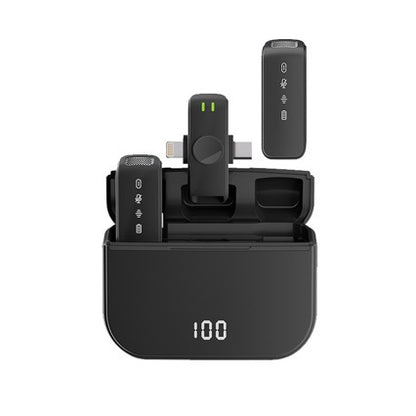 Kabelloses Lavalier-Mikrofon – Mini Ansteckmikrofon für Outdoor & Live-Streaming