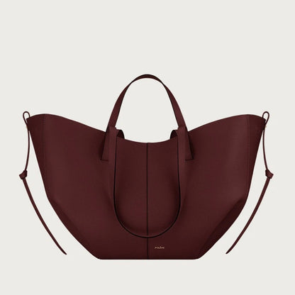 Leder-Beuteltasche / Bucket Bag – Handtasche