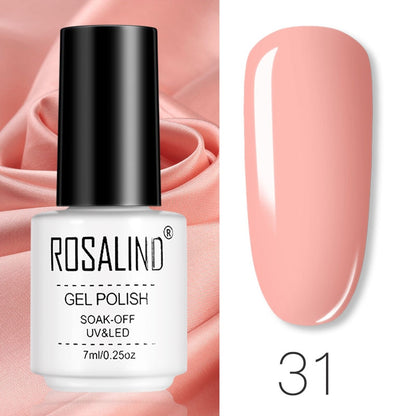 ROSALIND Gel Polish Set – Semi-Permanent UV/LED Gel Nagellack + Top Coat (Soak Off) | Maniküre & Nail Art