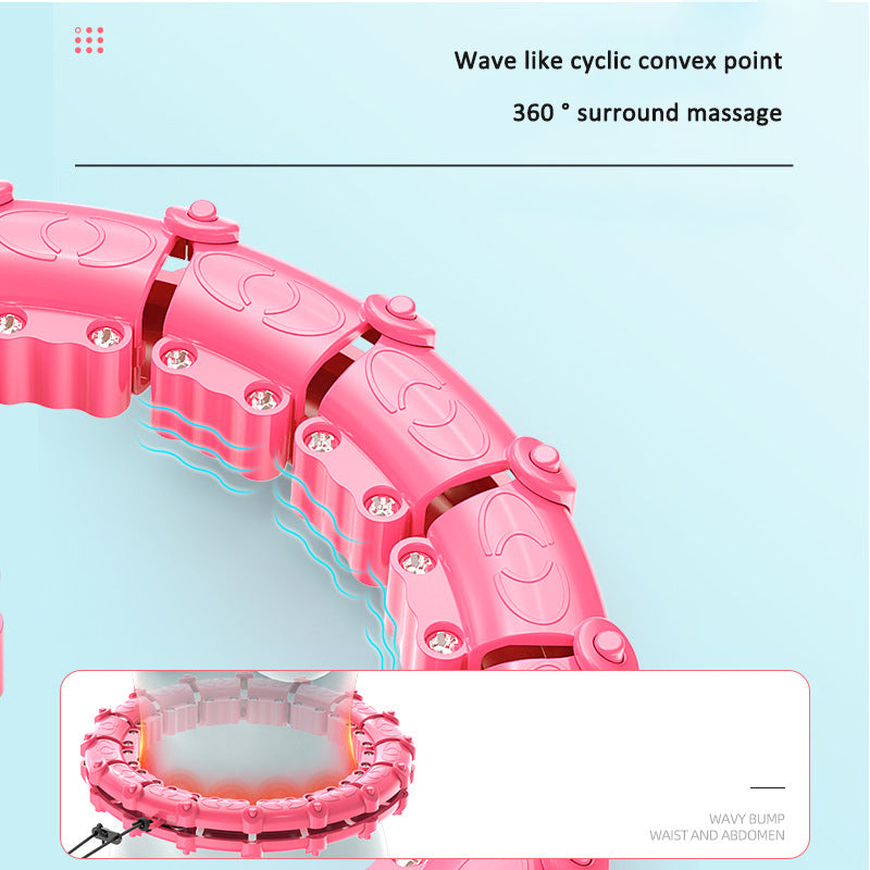 Hula-Hoop-Fitnessgerät – Taillen-Trainer / „Abnehm-Tool“ zur Figurformung.