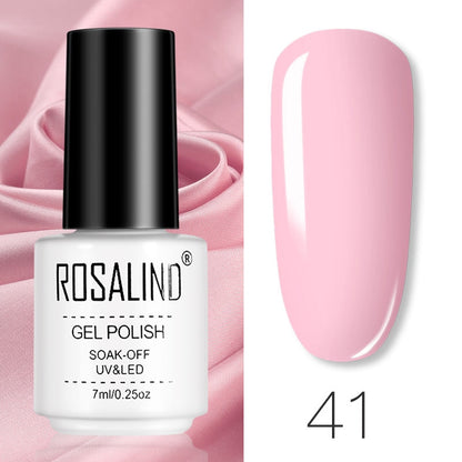 ROSALIND Gel Polish Set – Semi-Permanent UV/LED Gel Nagellack + Top Coat (Soak Off) | Maniküre & Nail Art