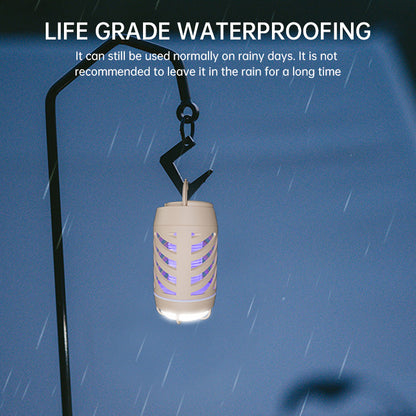 Neue Outdoor-Campinglampe mit Mückenabwehr – leise, große Reichweite – Taschenlampe & Campinglicht