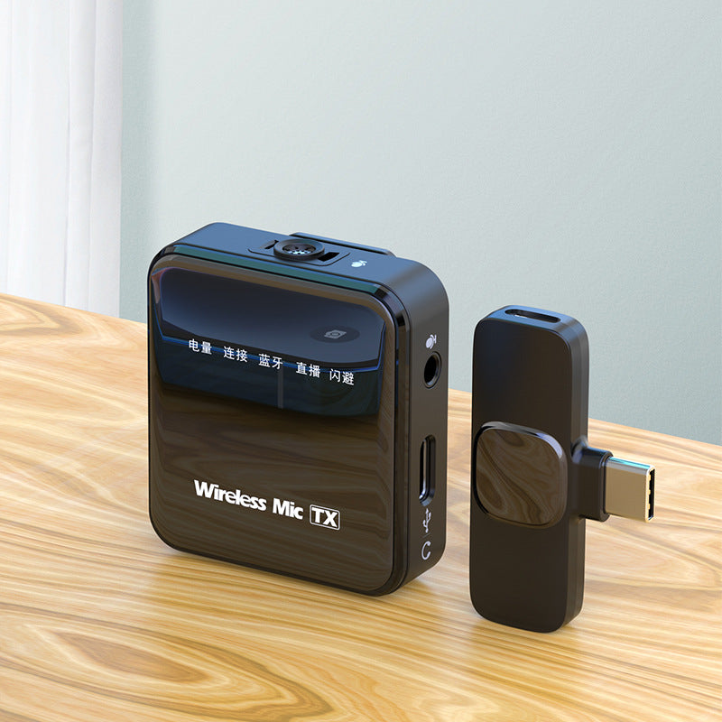 Kabelloses Lavalier-Mikrofon – Mini Ansteckmikrofon für Outdoor & Live-Streaming