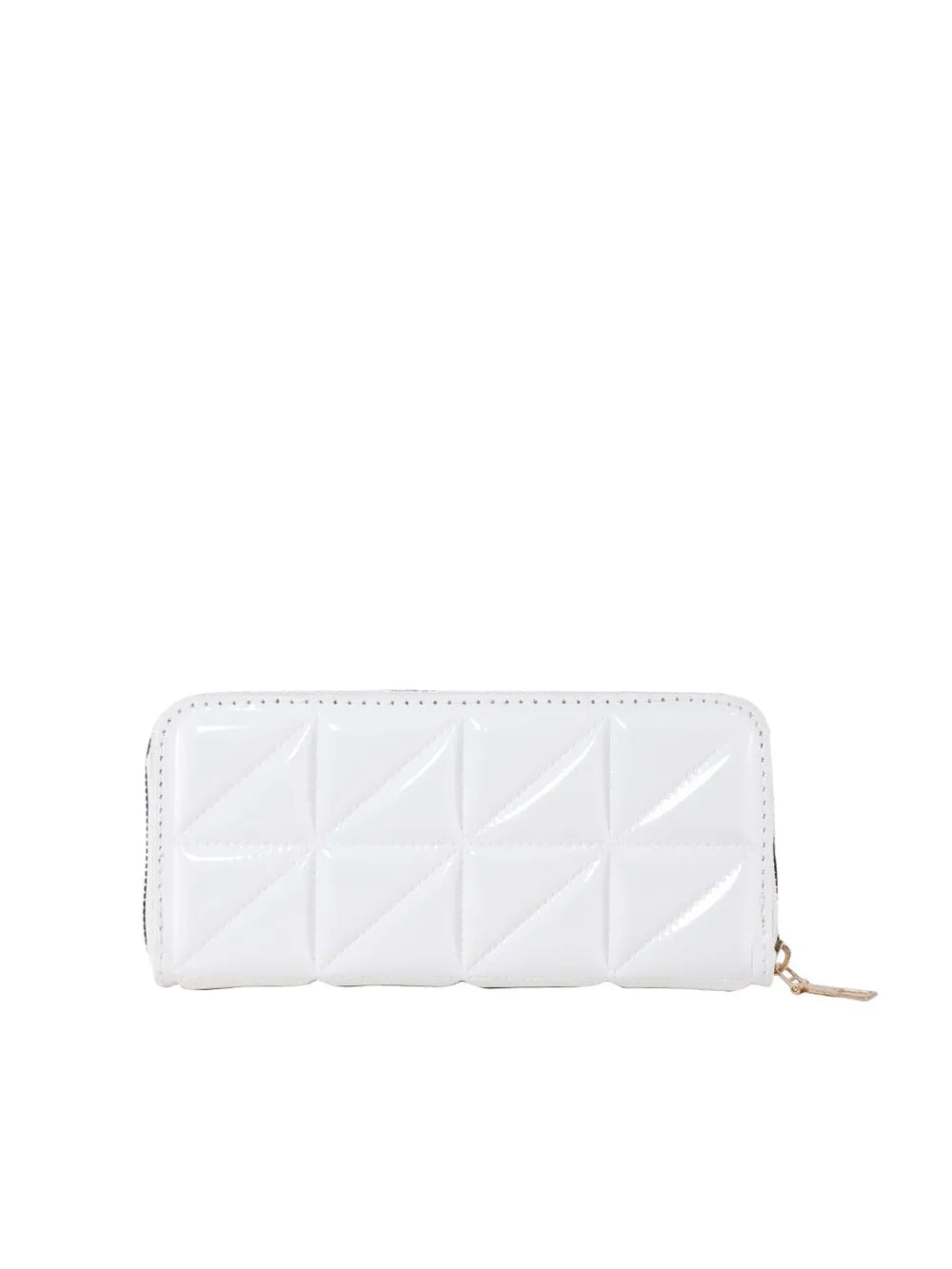 Einfarbige Geldbörse aus PU-Leder.