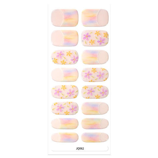 Xiantai UV Gel Nagelfolien – semi-cured, lichthärtend, wasserdicht, Full Cover (16 Nägel)