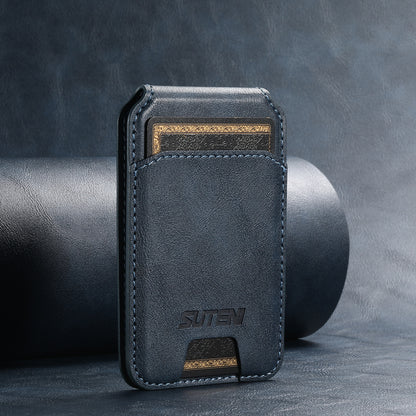 MagSafe-kompatibler Magnet-Kartenhalter – PU-Leder, Magnetring, für iPhone 15 Pro Max & Android