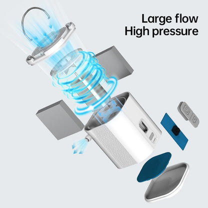 Mini-Elektropumpe zum Aufblasen/Entleeren von Luftmatratzen & Schwimmringen – tragbar, ideal fürs Camping