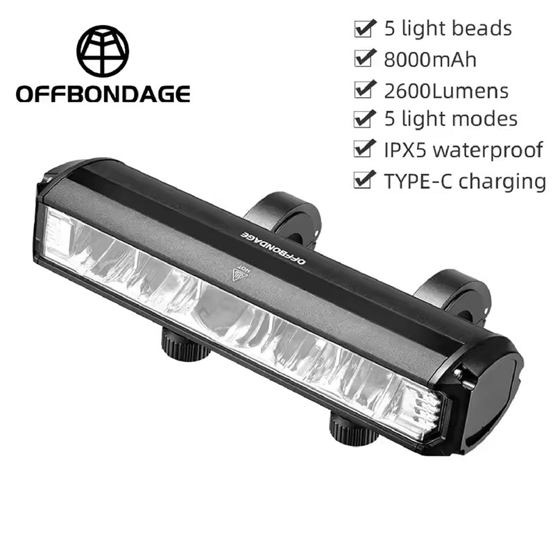 Wasserdichtes Scooter-/Fahrradlicht mit hoher Kapazität