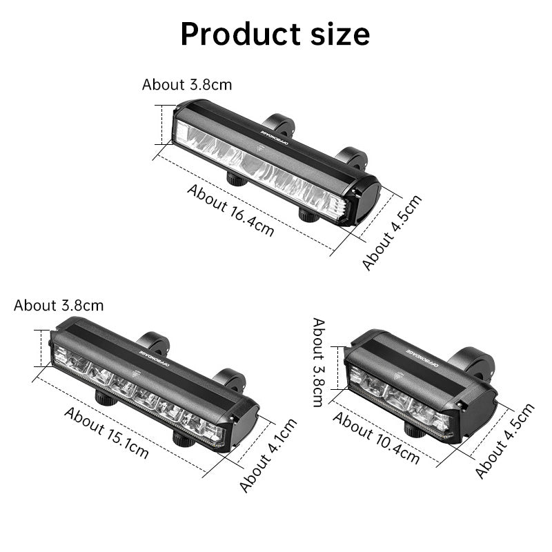 Wasserdichtes Scooter-/Fahrradlicht mit hoher Kapazität