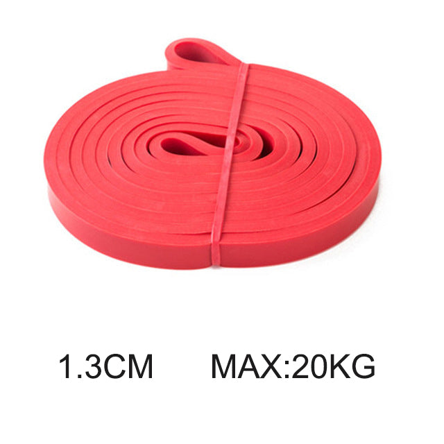 Widerstandsband aus Latex – elastisches Sportband zur Unterstützung bei Klimmzügen, für Pilates-Training, Fitness, Body-Workout und Home-Gym.