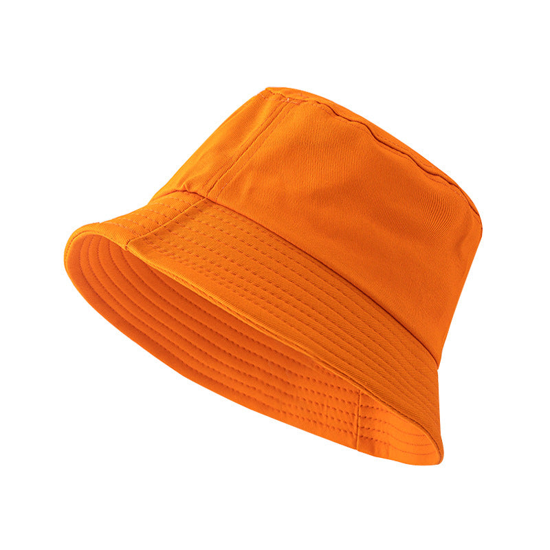 Lässiger, vielseitiger Trend-Bucket-Hat – schwarzer Fischerhut, faltbar, Sonnenschutz