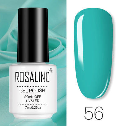 ROSALIND Gel Polish Set – Semi-Permanent UV/LED Gel Nagellack + Top Coat (Soak Off) | Maniküre & Nail Art