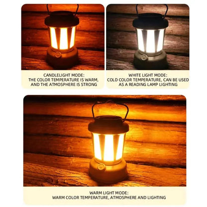 Outdoor Solar-Campinglampe (wiederaufladbar) – multifunktionales LED-Zeltlicht mit starkem Licht & Atmosphärenmodus