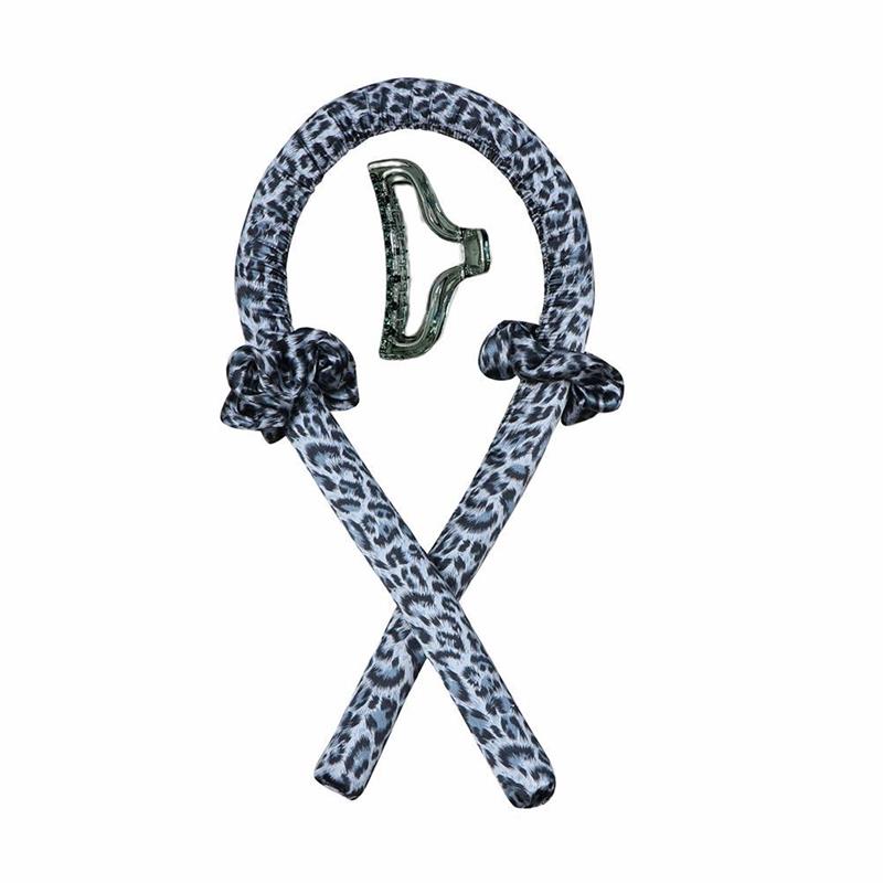 Lockenband ohne Hitze (Heatless Curling Rod Headband) – Haarband/Lockenstab zum Locken ohne Wärme, mit Ribbon-Haarrollern; weiches Schlaf-Haarband