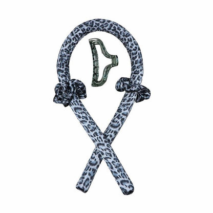 Lockenband ohne Hitze (Heatless Curling Rod Headband) – Haarband/Lockenstab zum Locken ohne Wärme, mit Ribbon-Haarrollern; weiches Schlaf-Haarband