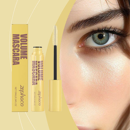 zephoco Thick & Slender Mascara – Natürlicher Look, definierte Fülle (ohne Klümpchen) & schweißresistent