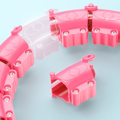 Hula-Hoop-Fitnessgerät – Taillen-Trainer / „Abnehm-Tool“ zur Figurformung.