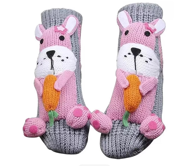 Süße Faultier-Socken – Dicke & warme Kuschelsocken (1 Paar)