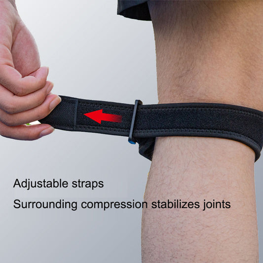 Outdoor-Sport-Knieschoner – für Basketball, Laufen, Wandern, Radfahren und Fitness; druckausübende und atmungsaktive Patella-Kniebandage.