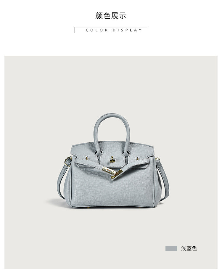 Vegan Leather Tote Bag für Damen – PU-Handtasche mit Top Handle, Luxus-Look