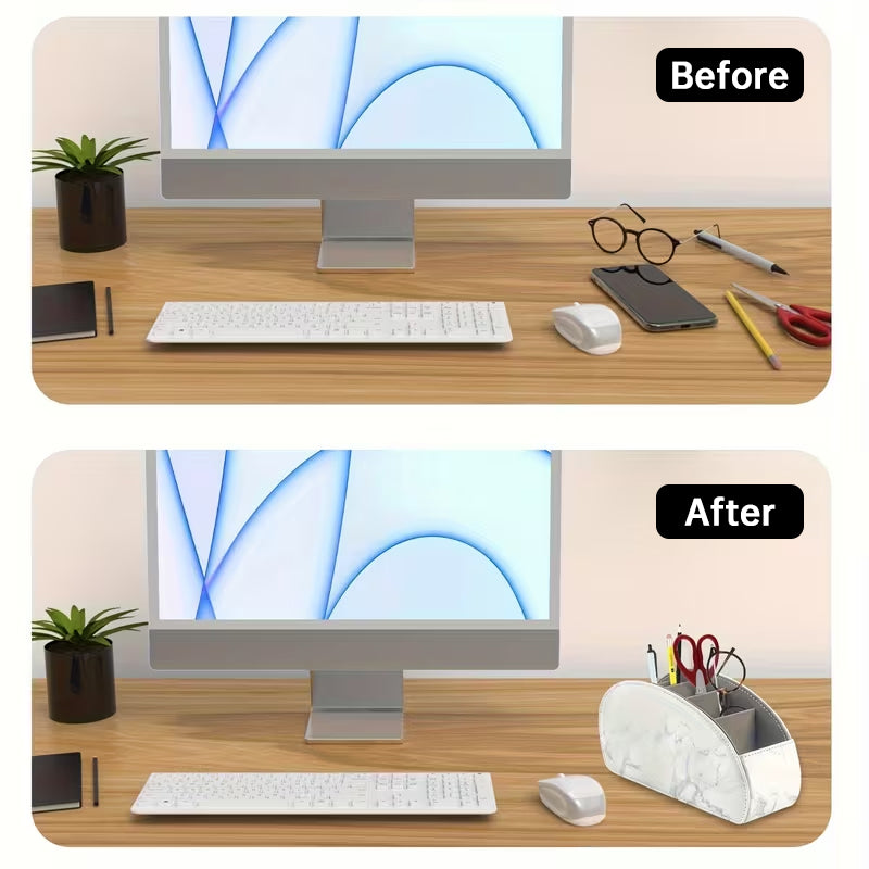 5-Fach Fernbedienungs-Halterbox – Schreibtisch-Organizer für TV-, Media-Player-, Heizungs- und Game-Controller-Fernbedienungen.