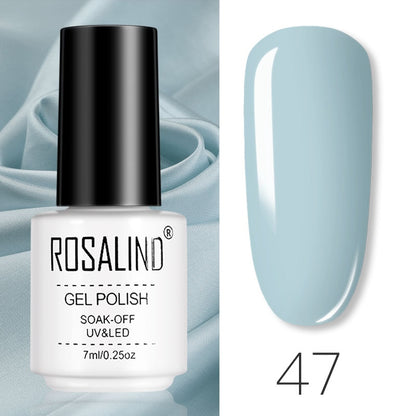 ROSALIND Gel Polish Set – Semi-Permanent UV/LED Gel Nagellack + Top Coat (Soak Off) | Maniküre & Nail Art