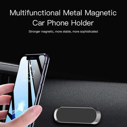 Mini magnetische Auto-Handyhalterung (Sticker-Montage) – Handy-Ständer/Halterung für iPhone 11/XS/X sowie Samsung S10+, Xiaomi und Huawei.